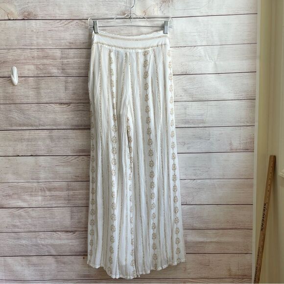 ANTHROPOLOGIE FARM RIO EVERLY WIDE LEG PANTS - Picture 8 of 11